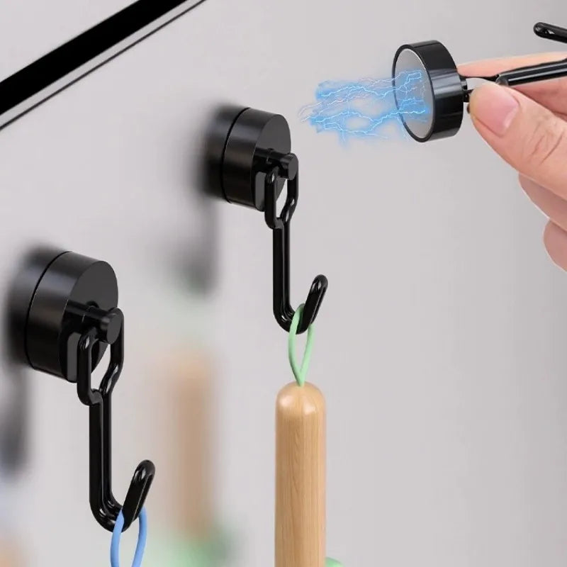 Heavy-Duty 360° Swivel Magnetic Hooks